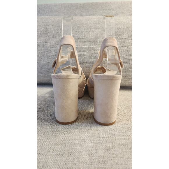 Pre-loved Jeffrey Campbell Women's Ammaly Sling Back Strap Heel Sz 6.5 - Picture 5 of 11